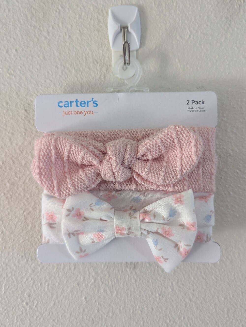 NWT Baby Bow Set